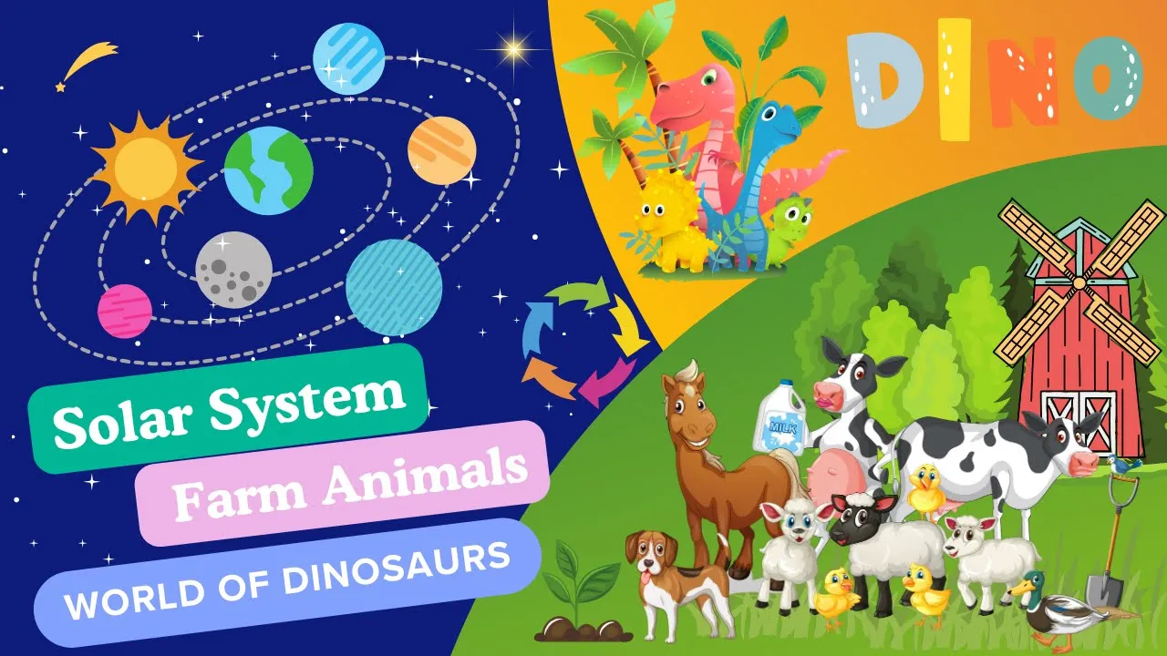 Dinos, Space, And Animals – The Ultimate Fun Compilations For Kids!